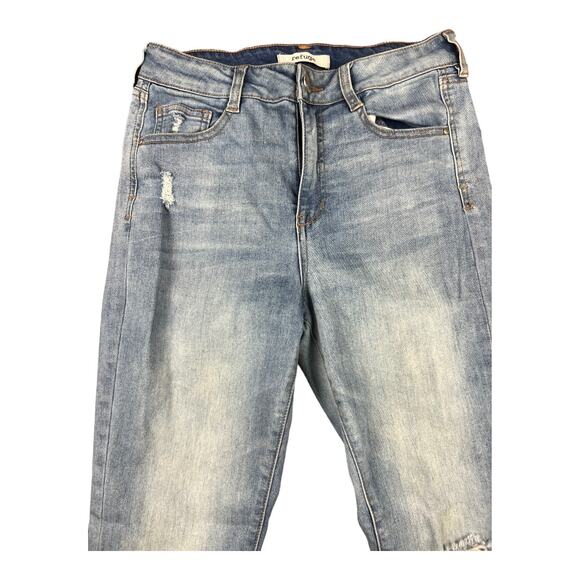 Refuge sz 4 Womens Jeans Skinny High Rise Distressed Holey - Picture 5 of 6